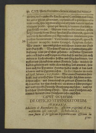 Caput octavum.