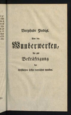 341-364, XIV. Predigt. Zweyte Predigt über diesen Text