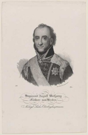 Bildnis des Siegmund August Wolfgang Freiherr von Herder