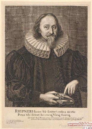 Johann Riedner, Rektor des Egidiengymnasiums