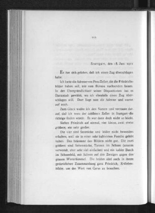 Stuttgart, den 18. Juni 1911