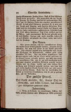 Der zwölfte Proceß. - Der achtzehnte Proceß.