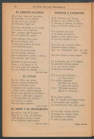 El amor y el matrimonio