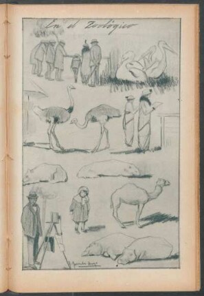 En el Zoológico - [Dibujo]