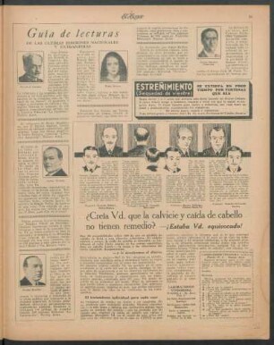 Guía de lecturas : De las últimas ediciones nacionales y extranjeras
