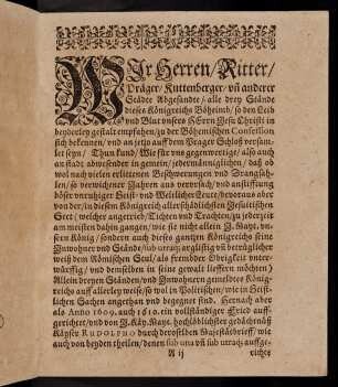 2r-12r, Wir Herren Ritter/Präger/Kuttenberger...
