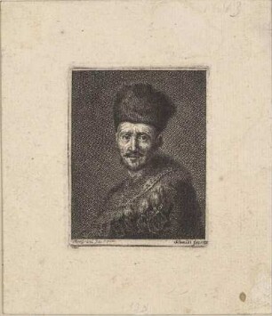 Bildnis eines Mannes mit Pelzmütze
