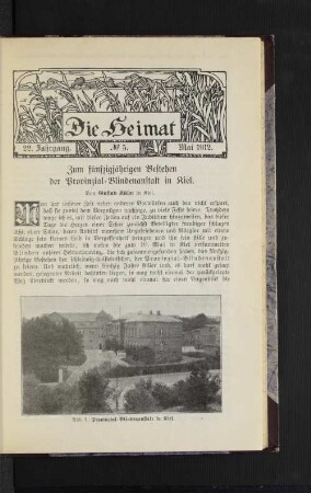 No. 5. Mai 1912.