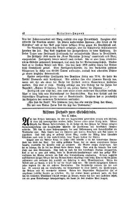 Alfons Petzold zum Gedächtnis