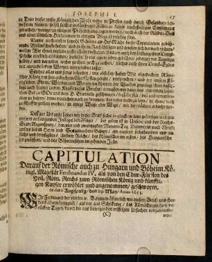 17-36, Capitulatio Ferdinandi IV.