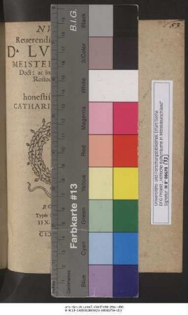 NVPTIIS Reuerendi & clarissimi viri, D. LVCAE BACMEISTERI, S.S. Theologiae Doct: ac in celeberrima Academia Rostochiensi professoris: ET ... matronae, CATHARINAE BESELINIAE