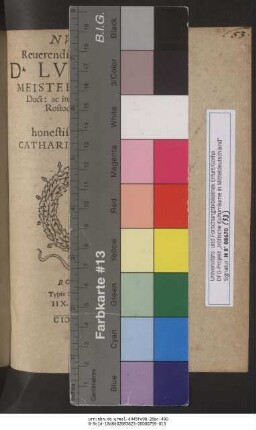 NVPTIIS Reuerendi & clarissimi viri, D. LVCAE BACMEISTERI, S.S. Theologiae Doct: ac in celeberrima Academia Rostochiensi professoris: ET ... matronae, CATHARINAE BESELINIAE