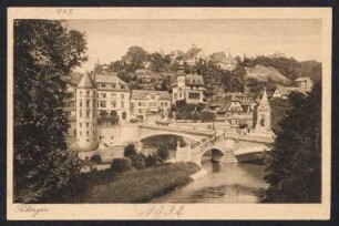 445, Tübingen, Partie mit Eberhardsbrücke.