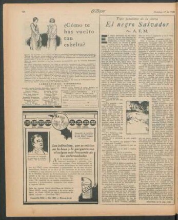 El negro Salvador : Tipos populares de la sierra
