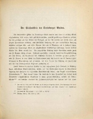 Der Hilssandstein des Teutoburger Waldes