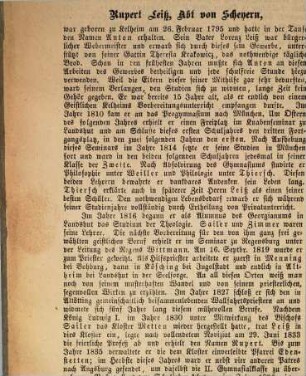 Rupert Leiss, Abt von Scheyern : [Kopftitel.]