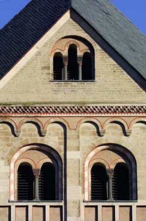 Deutschland. Rheinland Pfalz. Maria Laach. Abteikirche aussen