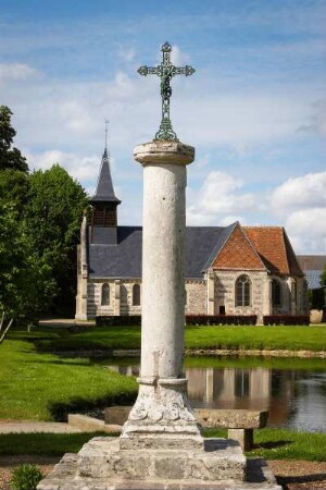 Frankreich. Haute Normandie. Eure. Lisors. Dorfkirche