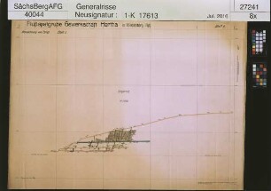 Flußspatgrube Gewerkschaft Hertha bei Wiedersberg im Vogtland