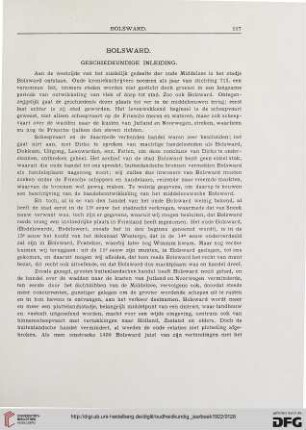 3.Ser. 2.1922: Bolsward : geschiedkundige inleiding