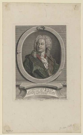 Bildnis des Christian Wolff