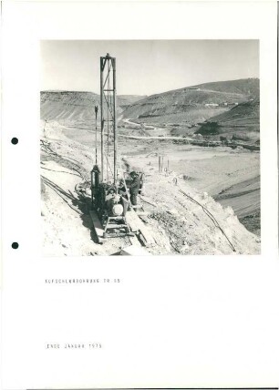 Staudamm, Sidi M'hamed Benaouda - Saada, 1975