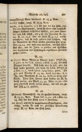 491-501, Matth. 26, 25-45