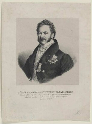 Bildnis des Fürsten Ludwig von Öttingen-Wallerstein