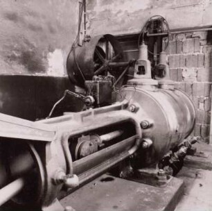Crimitschau, Dampfmaschine 1900
