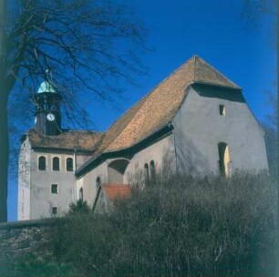 Dorfkirche. Ansicht von Osten : Oberottendorf. Dorfkirche. Ansicht von Osten