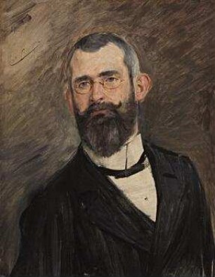 Portraitstudie Dr. Carl Bachem, Jurist