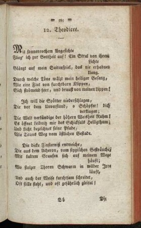 12. Theodicee