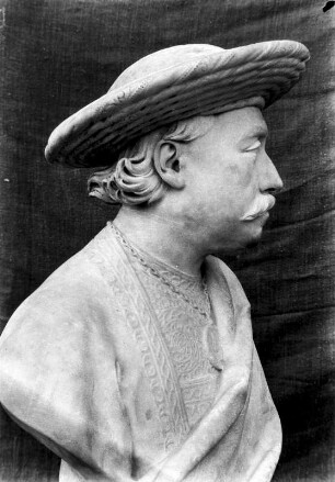 Büste des Dwarkanath Tagore (Deutsche Indien-Expedition 1926/1929 - 5. Südindien)