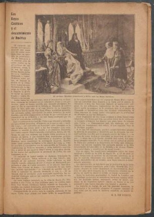 Los Reyes Católicos y el descubrimiento de América