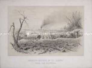 Angriffsbatterie Nr. III gegen Fort Montrouge - aus "Erinnerungsblätter 1870/1871"