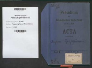 Aachener Geschichtsverein.