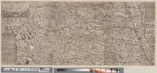 Ilerae Amnis Ac Utrinque Adiacentis Alemanniae Geographica Descriptio : Den Edlen, Vesten, Ehrnvesten, Fürsichtigen und Wolweisen herrn Eltern Burgermeistern, und Rähten, Aller Dreÿer beÿ der Iler ligenden, des h. Röm. Reichs Stätten Ulm, Memmingen, und Kempten, zu Ehren und gehorsamen wolgefallen = Des Ilerstroms Und Beyderseits Umbligenden Algöws Aussfuhrliche beschrei bung
