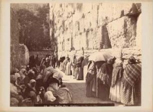 Klagemauer, Jerusalem: Ansicht