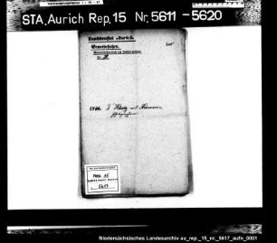 Hausierkonzessionen und -gesuche: F. Hüsig aus Hannover, Photograph