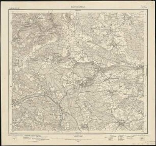 Meßtischblatt [7816] : Königsfeld, 1910 : Königsfeld. - 2. Aufl., Nachtr. bis 1910. - 1:25000. - Leipzig: Giesecke & Devrient, 1910. - 1 Kt.
