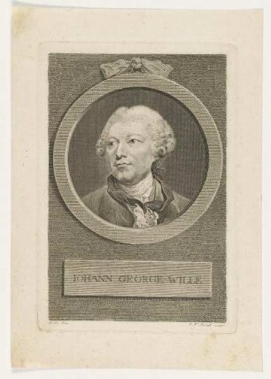 Bildnis des Iohann George Wille