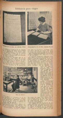 Biblioteca para ciegos