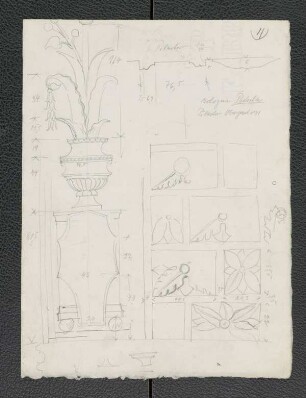 Palazzo del Podestà zu Bologna, Pilaster des Obergeschosses, Pilaster, Fensterpilasterbasis (Obergeschoss)