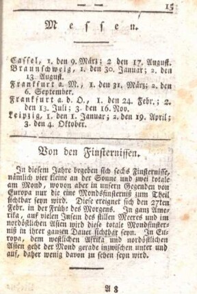 Messen.