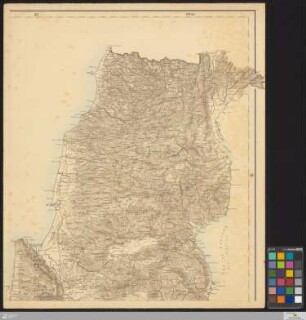 Map Of Western Palestine : From Surveys Conducted For The Committee Of The Palestine Exploration Fund : Reduced From The One Inch Map