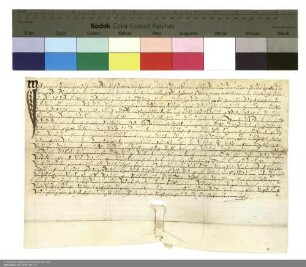 Heinrich Kalb verschreibt der Kalandsbruderschaft eine Rente aus seinem Haus in Hünfeld