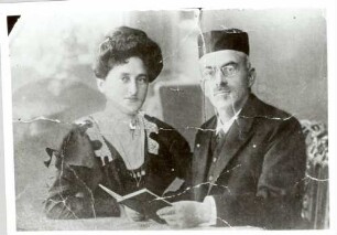 Hardheim, MOS; "Lehrer Emanuel Wertheimer u[nd] Frau"