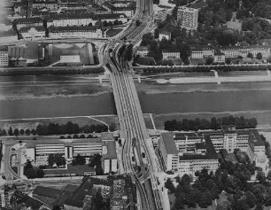 Archivfotografie "mannheim_luftaufnahmen_bruecken_2269m"