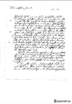 40: Brief von Johann Georg Sulzer an Johann Wilhelm Ludwig Gleim