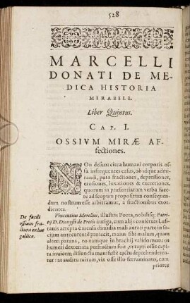 Cap. I. Ossium Miræ Affectiones.